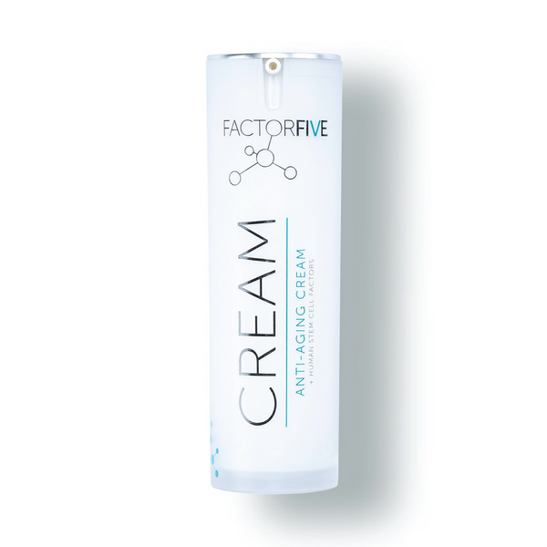 A hydrating cream shown to visibly improve signs of aging such as redness, wrinkles, tightness, thickness, and texture. Our rich moisturizer combines powerful human stem cell derived growth factors with a comprehensive array of moisturizing ingredients to leave your skin feeling rejuvenated and youthful.